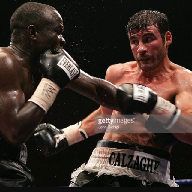 image of Ashira V. Calzaghe boxing match